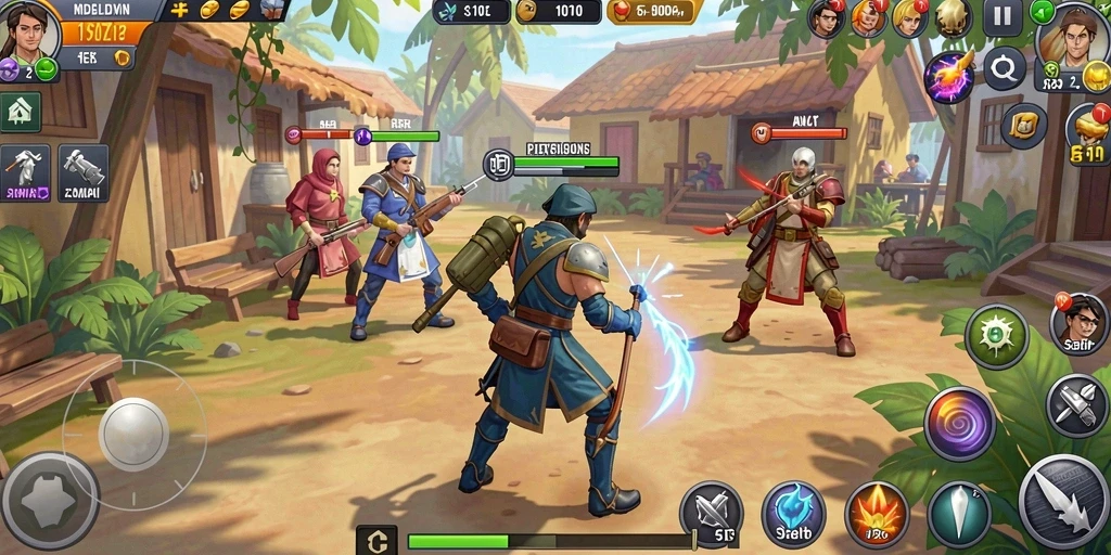 55five - Gameplay yang menantang dan seru.